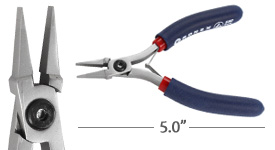 Tronex Short No Step Flat Nose Pliers (standard handle length)