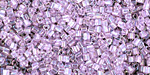 TOHO Transparent Rainbow Foxglove Triangle 11/0 Seed Bead
