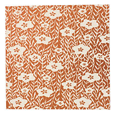 Lillypilly Bronze Flower Garden Anodized Aluminum 3"x3" Sheet, 24 gauge