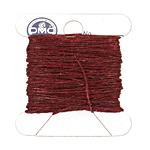 Maroon Irish Waxed Linen 2 ply