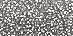 TOHO Black Diamond (with Frosted Silver Lining) Round 11/0 Seed Bead
