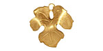 Brass Maple Leaf 22x23mm