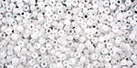 TOHO Transparent Rainbow Frosted Crystal Round 11/0 Seed Bead
