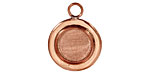 Copper Lipped Circle Bezel 18mm
