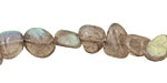 Labradorite Flat Polished Pebble (side drilled) 5-10x8-12mm