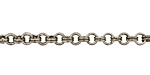 Antique Silver (plated) Double Cable Chain
