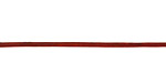 Natural Turkey Red Round Leather Cord 1.5mm
