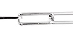 Silver (plated) Rectangle Chain