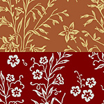 Nunn Design Copper & Brick Small Collage Sheet