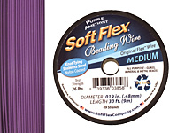 Soft Flex Purple Amethyst .019" (Medium) 49 Strand 30ft.