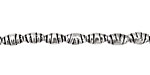 Pewter Crescent Roll 7x4mm