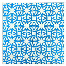 Lillypilly Turquoise Starburst Anodized Aluminum Sheet 3"x3", 24 gauge