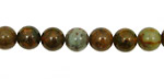 Copper Green Opal Round 8mm
