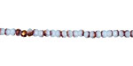 Czech Glass Metallic Purple Sky Fire Polished Rondelle 2x3mm