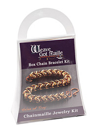Weave Got Maille Helen of Troy Box Chain Bracelet Kit