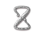 TierraCast Antique Pewter (plated) Z Hook Clasp 28x19mm