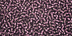 TOHO Amethyst (with Frosted Silver Lining) Round 11/0 Seed Bead
