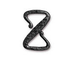 TierraCast Gunmetal Z Hook Clasp 28x19mm