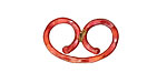 Patricia Healey Copper Double Loop Link 24x15mm