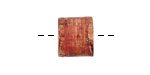 Patricia Healey Copper Small Ridged Barrel 12x14mm