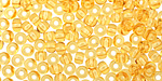 TOHO Transparent Light Topaz Round 6/0 Seed Bead