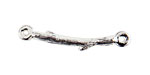 Nunn Design Sterling Silver (plated) Mini Twig Connector 32x2mm