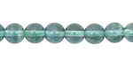 Blue Green Fluorite Round 8mm