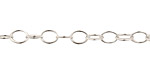 Silver (plated) Oval Cable Chain