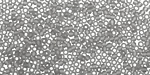 TOHO Transparent Frosted Light Gray Round 11/0 Seed Bead