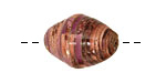 African Paper (purple, peach, chocolate) Rice 24-26x16-17mm