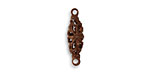 Vintaj Natural Brass Filigree Connector 17x5mm
