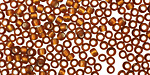 TOHO Smoky Topaz (with Frosted Silver Lining) Round 8/0 Seed Bead
