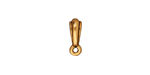 TierraCast Antique Gold (plated) Nouveau Bail 4x12mm