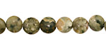 Rhyolite Puff Coin 8mm