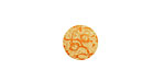 Lillypilly Orange Cherry Blossom Anodized Aluminum Disc 11mm, 24 gauge