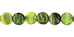 Czech Glass Margarita Coin 8mm