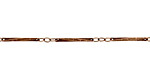Antique Copper (plated) Twisted Bar Chain