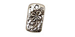 Green Girl Pewter Lucky Charm 12x22mm