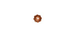 TierraCast Antique Copper (plated) Beaded Bead Cap 5mm