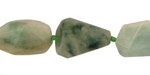 Burma Jade Faceted Flat Slab 15-33x11-15mm