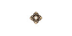 TierraCast Antique Gold (plated) Casik Bead 4x7mm