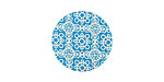 Lillypilly Turquoise Baroque Anodized Aluminum Disc 19mm, 24 gauge