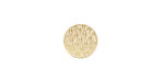 Lillypilly Gold Reeds Anodized Aluminum Disc 11mm, 22 gauge