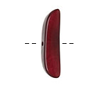 Tagua Nut Merlot Splinter (center-drilled) 7-8x28-35mm