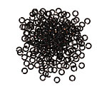 Artistic Wire Black Chain Maille Jump Ring 2.38mm, 20 gauge