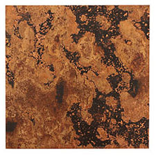 Lillypilly Mottled Patina Copper Sheet 3"x3", 24 gauge