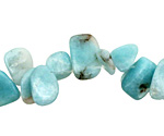 Peruvian Amazonite Tumbled Nugget Drop 6-11x10-14mm
