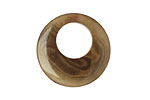Tagua Nut Olive Gypsy Hoop 25mm