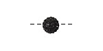 Jet Pave Round 8mm (1.5mm hole)