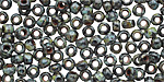 TOHO Jet Picasso Hybrid Round 6/0 Seed Bead